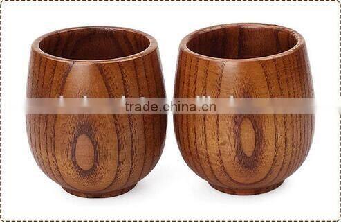 Wooden tea mugs