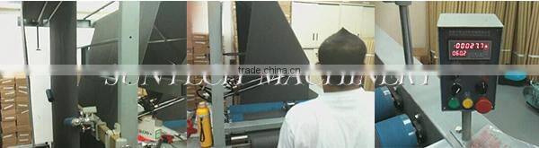 ST-DFLM lapping machine and polishing,textile folding machines,fabric double folding machine