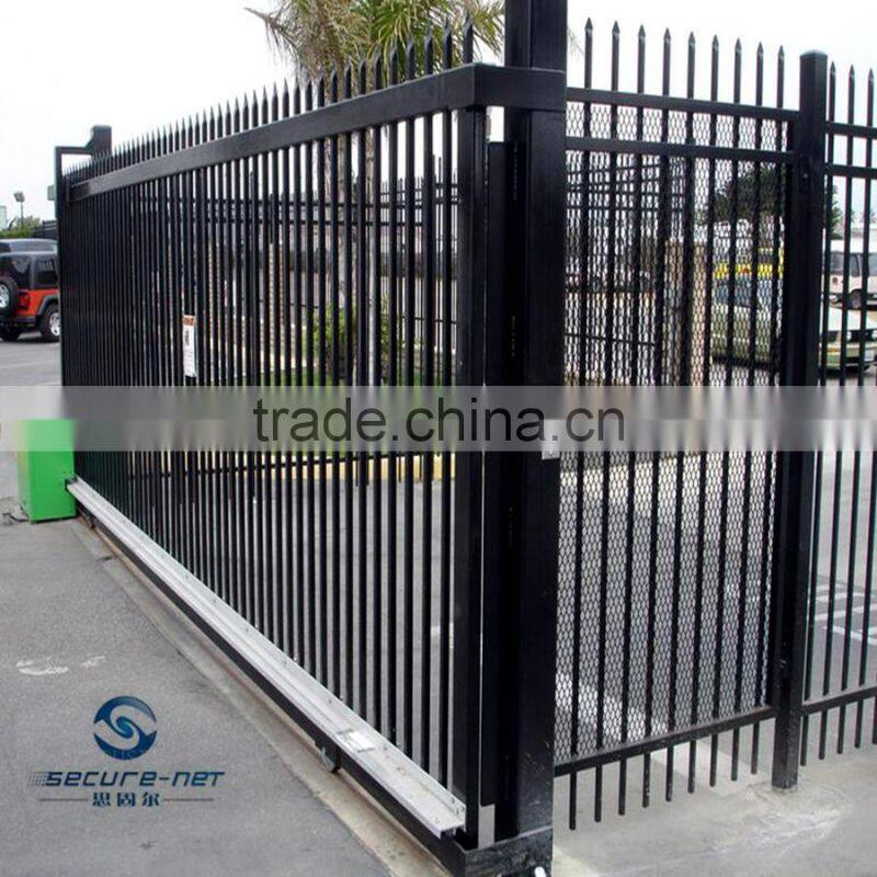 galvanized portable metal backyard fence