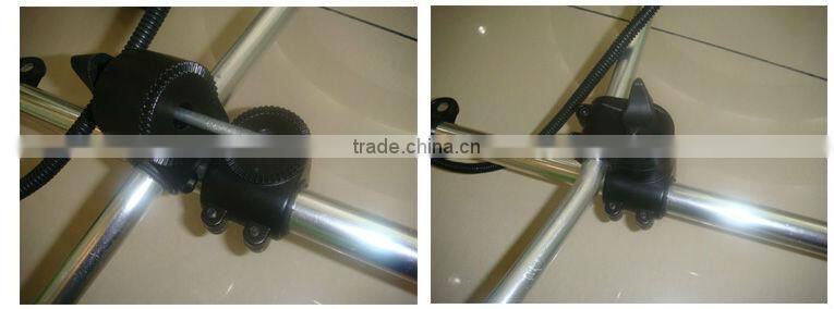 HLG1E44F-5D with blade and nylon head for 52cc gasoline long handle grass trimmer