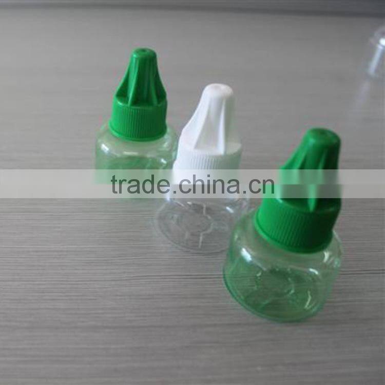 Many kinds of PET Liquid mosquito-repellent incense bottles