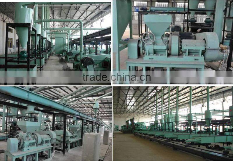 automatic tyre recycle machine