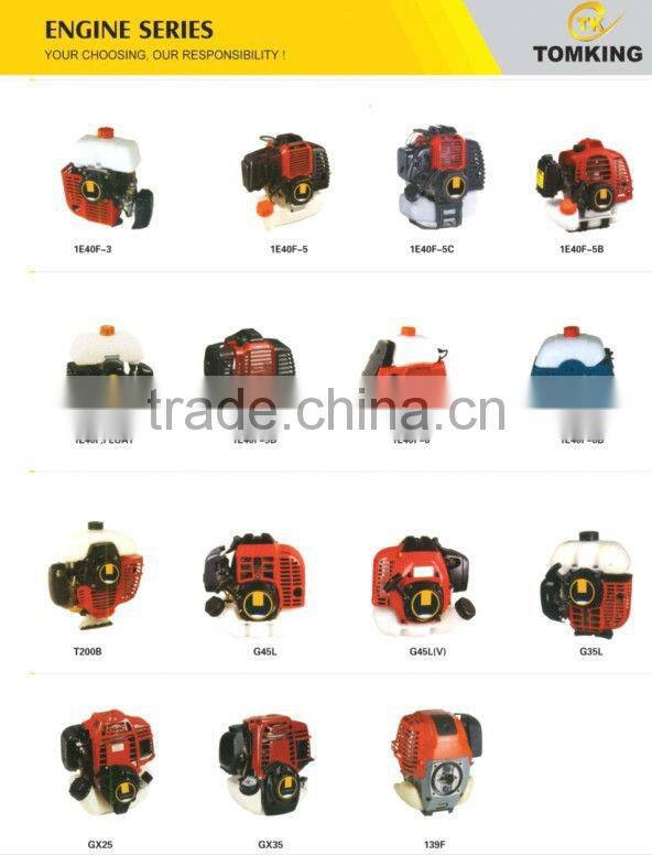 New 2015 TK-40F-411 2-stroke new design grass trimmer with TUV,GS