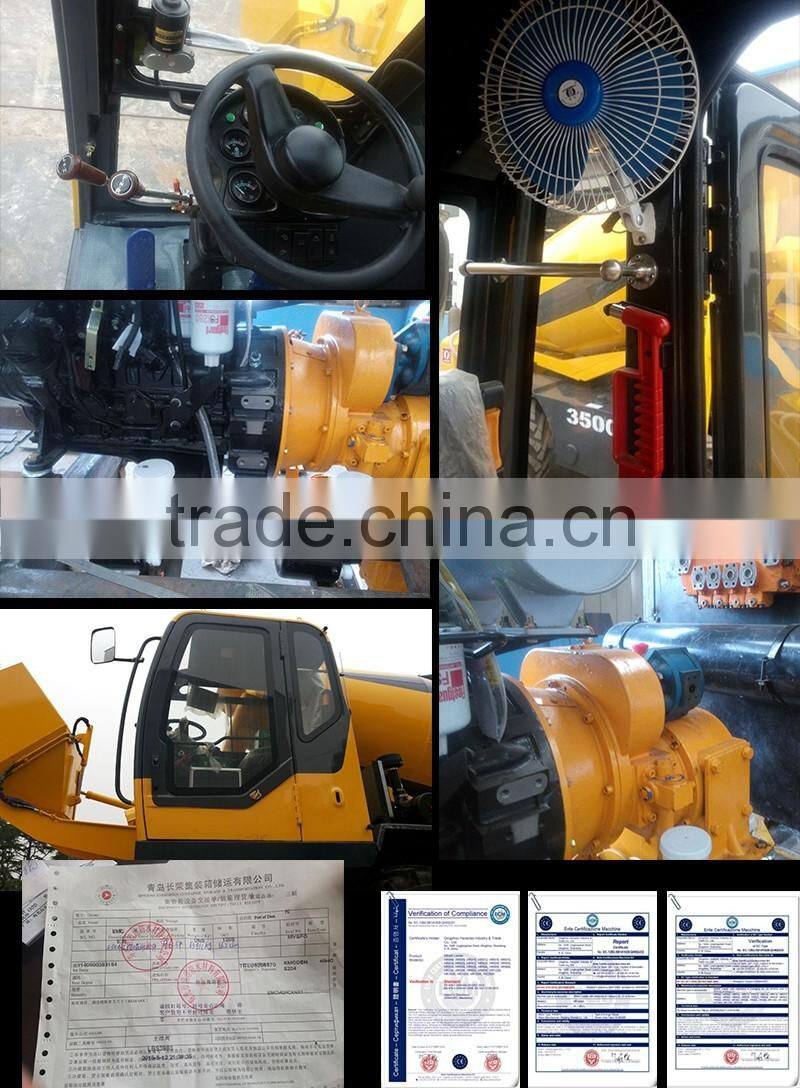 Widely used ready mix concrete mixer truck for sale/concrete mixer drum - QGMG-3500