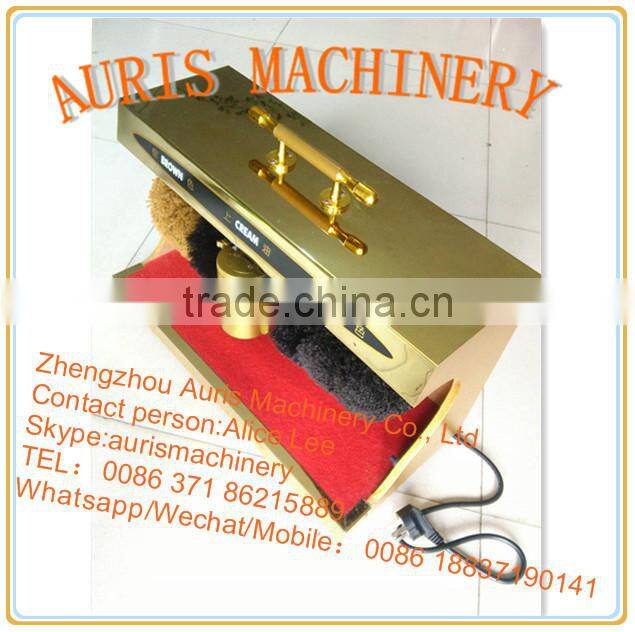 Automatic induction electric shoe polisher for hotel use
