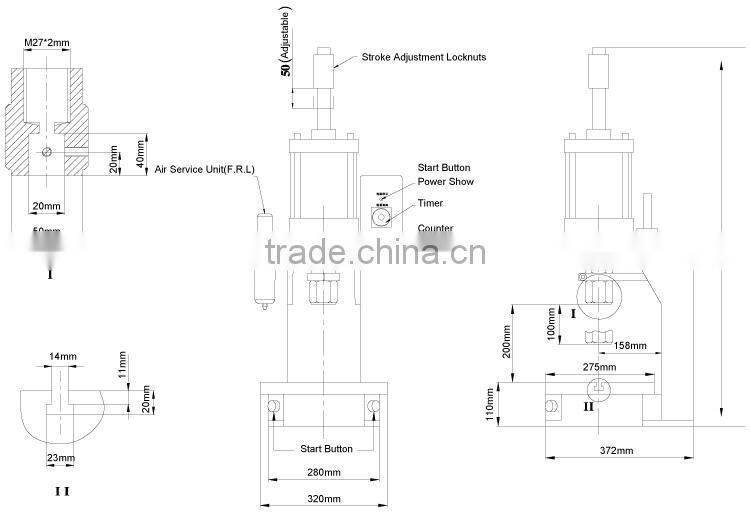 JULY Hot Sell Customized Logo 0.3 Ton Punching Machine