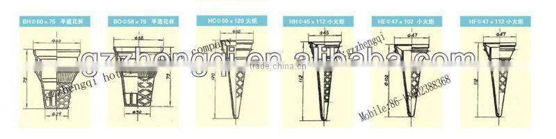 Hot sales 4 heads ice cream cone machine,ice cream cone making machine price (ZQR-4)