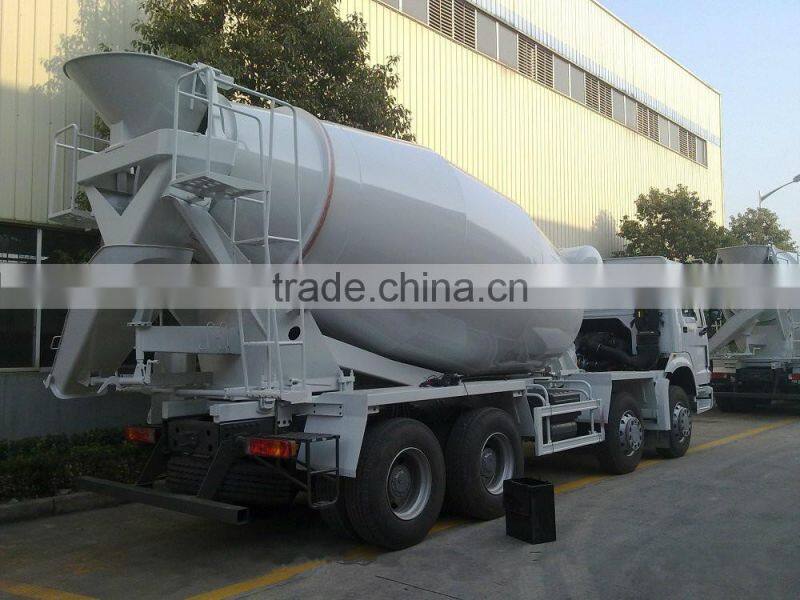 HOWO 8x4 31ton Self-loading Concrete Mixer Truck