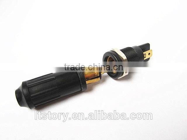 Merit 12V Power Socket Black color