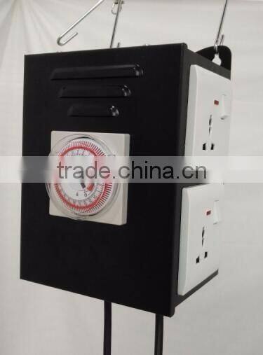 4/6/8 Outlets UK Light Contractor Timer with Two Input Plugs