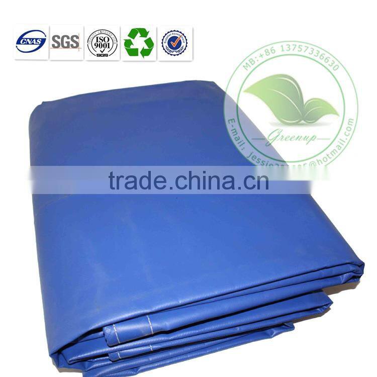 blue heavy duty pvc tarpaulin cover for truck cargo box
