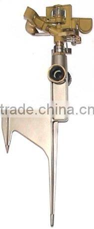Metal Sprinkler With Heavy-Duty Spike For Agriculture
