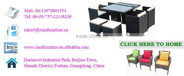 C - 7022 Stackable leisure outdoor furniture rattan chair