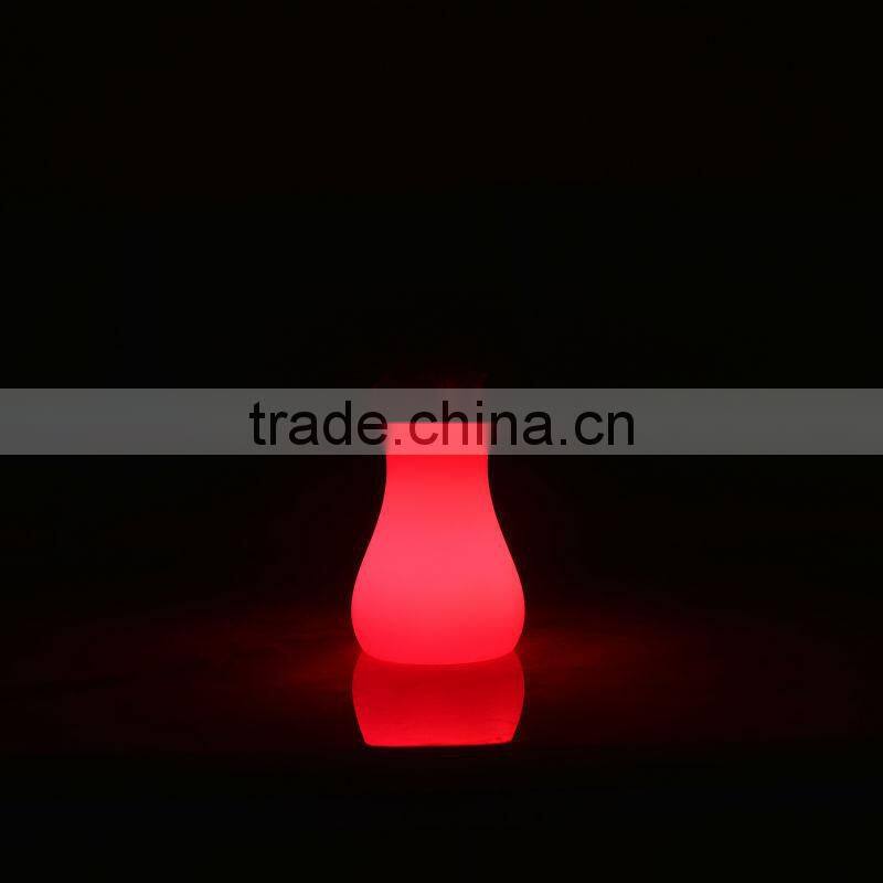 battery operate color changing LED desk decoration light modern table lamp