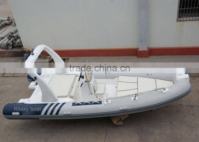 6.0m large rigid inflatable sailing boat