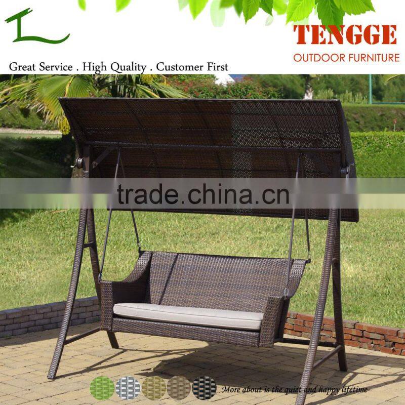 All Weather Rattan Hanging Bed Outdoor Furniture