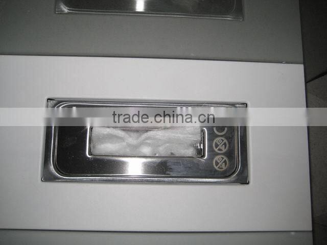 white bio ethanol fireplace with stainless steel box burner and tempered glass