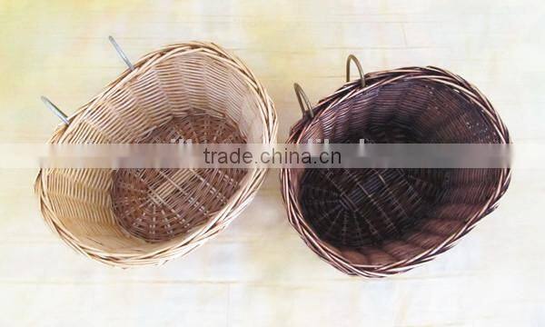 practical and durable bicycle basket wicker