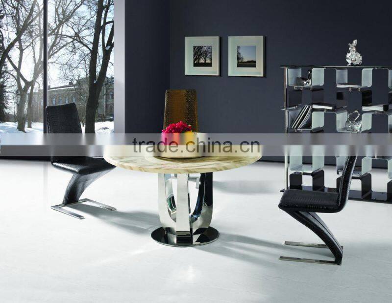 TH704-1 Xinqing Modern Furniture Round Dining Table for sale