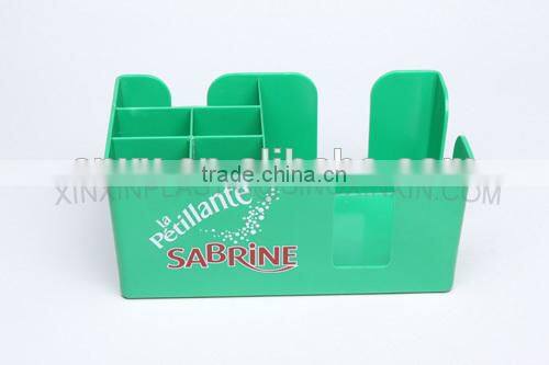 BPA Free PS ABS 6 Compartments New Bar caddy/Napkin Straw Stirrer Holder