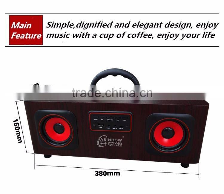 2017 Hot Cube Ratro Loudspeaker, High Fidelity 3D Sound Quality Dual Speaker Stereo Bluetooth Speaker With Microphone TF Card