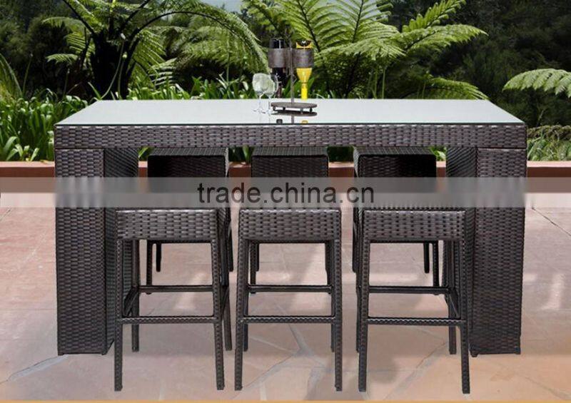 2017 Trade Assurance Outdoor Factory Direct Sale Wholesale customized pe rattan wicker garden chairs