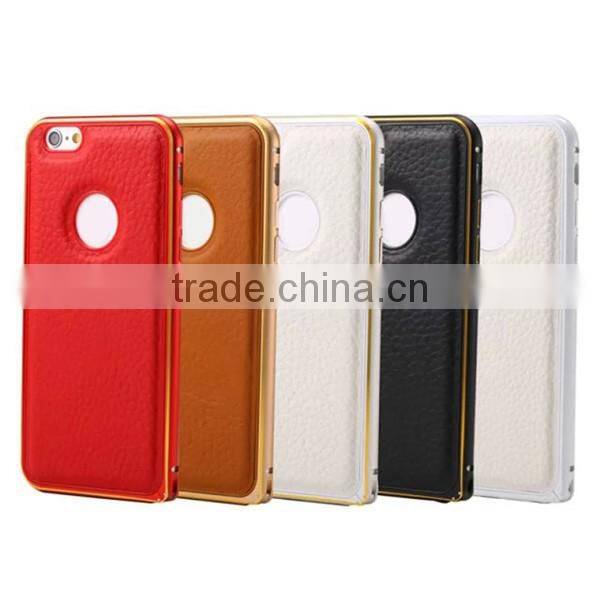 Hot selling colorful phone case for iphone 6, wholesale leather protective phone case for iphone 6