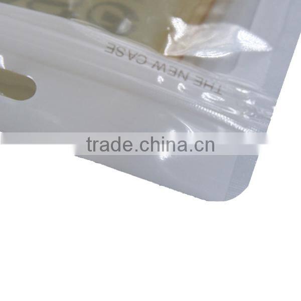 Transparent white pearl film OPP bags packing,plastic packaging bag