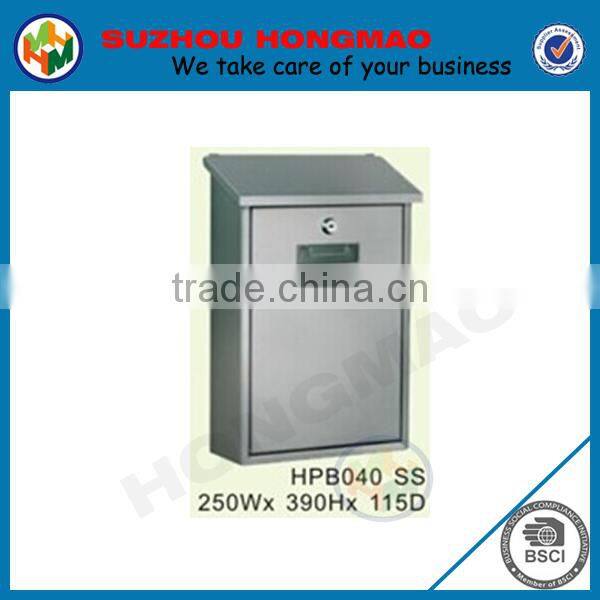 Rustic Mail Box Newspaper Outdoor Metal Post Yard