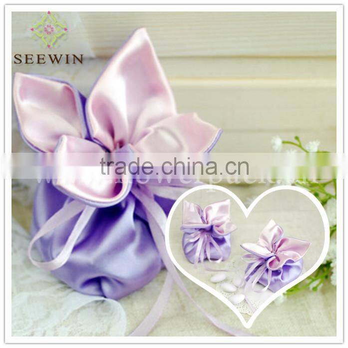 hotsale beautiful satin evening bag