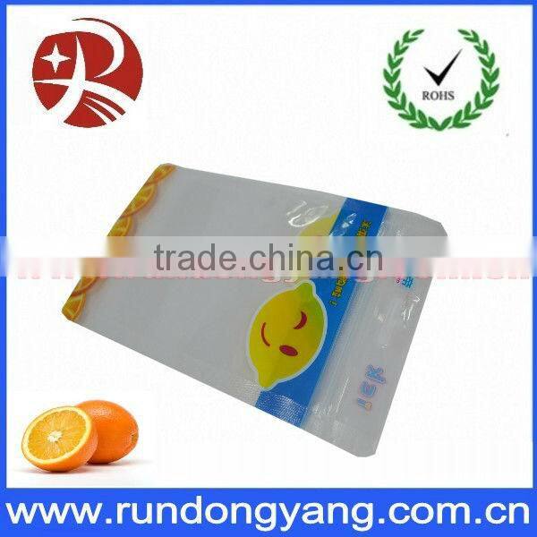Customized plastic bag food vacuum sealer for food