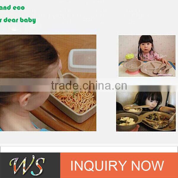 Eco Bamboo Fiber Square Platter