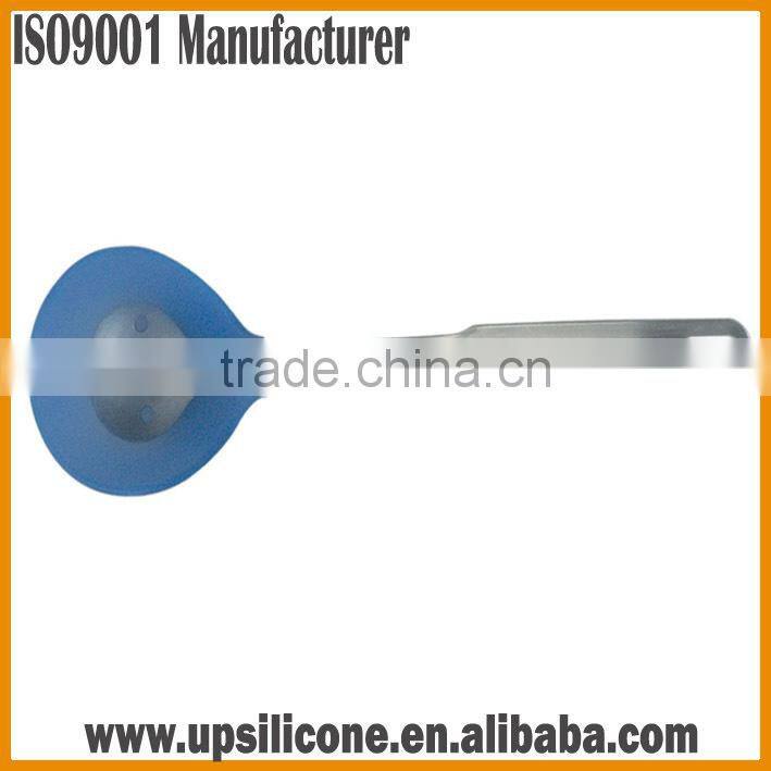 2015 New Full High Quality Kitchen Accessory Silicone Rubber Solid Spoon