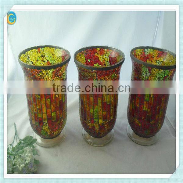 decorative mosaic vases