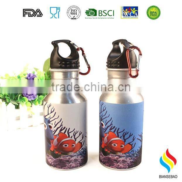 hot sale kids used aluminium mini bottle for promotional