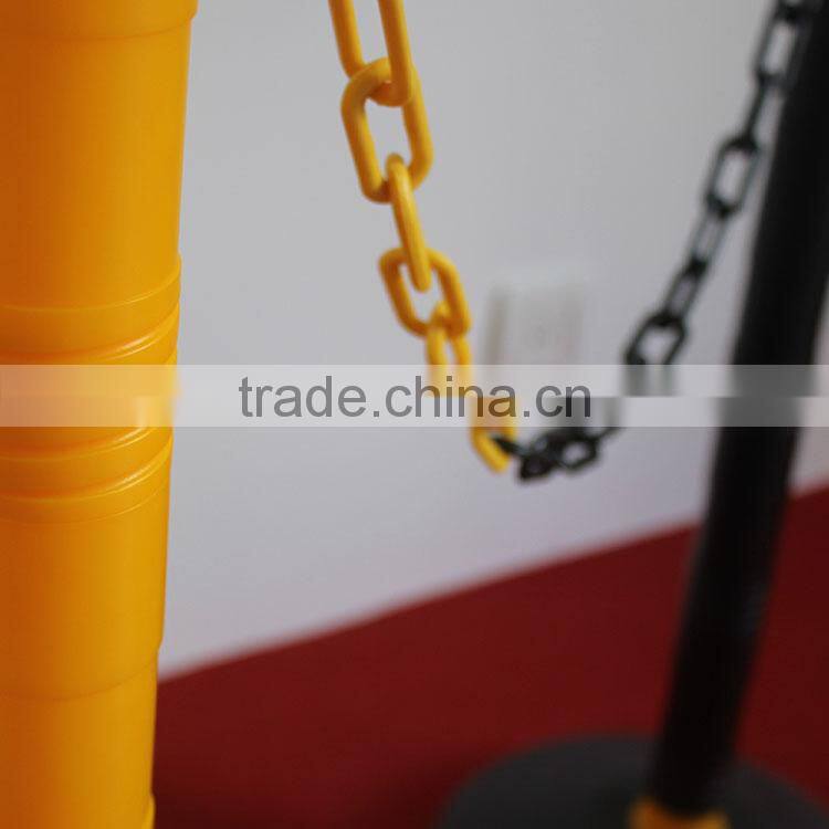 Water filled plastic barrier stanchion/Plastic Stanchions