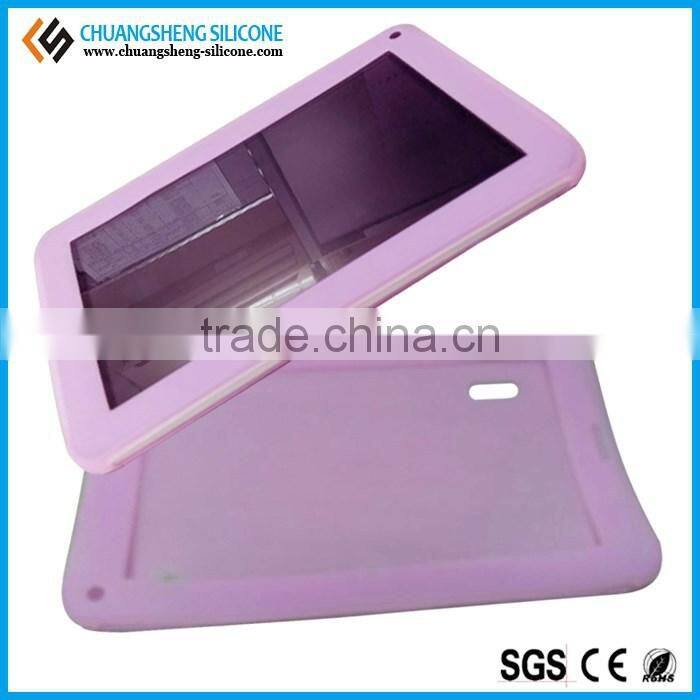Popular Pink New Design eco-friendly Silicone Table PC Case