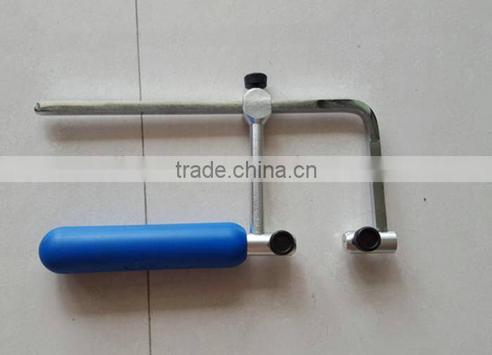 Adjustable mini hacksaw blade / hacksaw frame