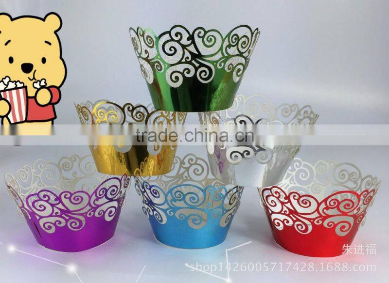 wedding paper cupcake wraps food containers cakes cups Cupcakes wraps