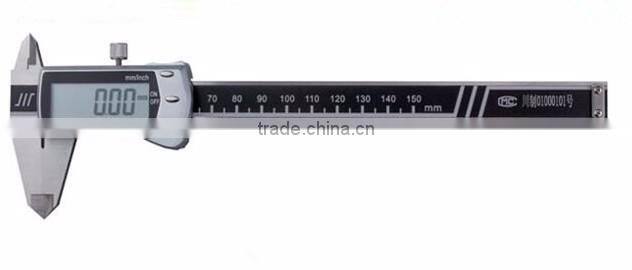 Cheap Plastic Shell Digital Vernier Caliper for Metric or Inch Reading convertable