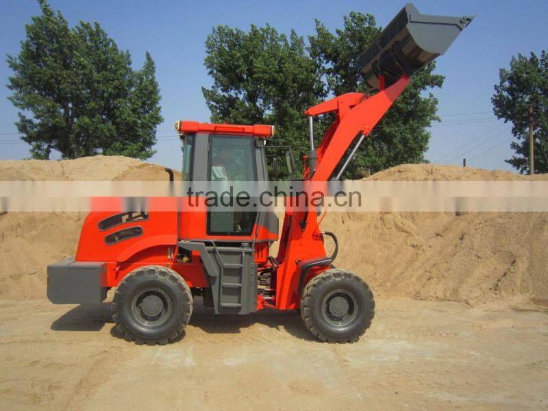 HZM 1.8ton articulated loader zl18 with CE