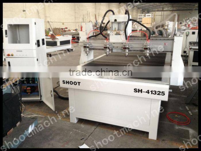 CNC Router Machine SH-41325 with X Y Working Area 1300x2500mm and Z Working Area 200mm