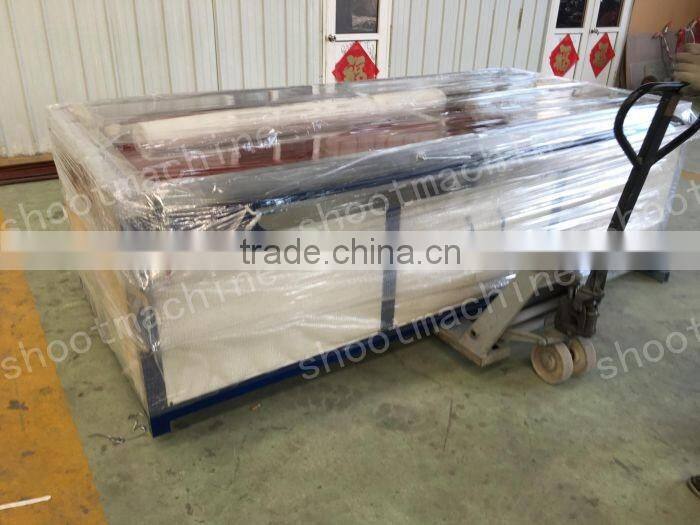 Vacuum Membrane Pressing Machine SH2611B with Working table size 2600x1100mm and Total power 20KW