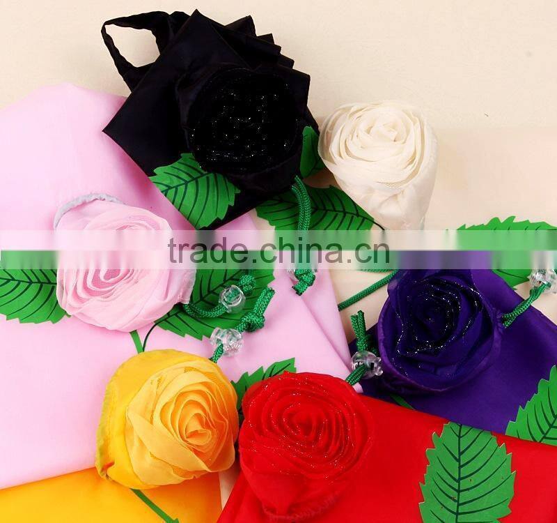 rose shaped polyester Shopping Tote Bag for beloved
