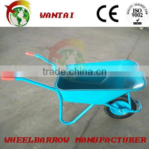 solid rubber powder wb6400 model wheel with solid axle