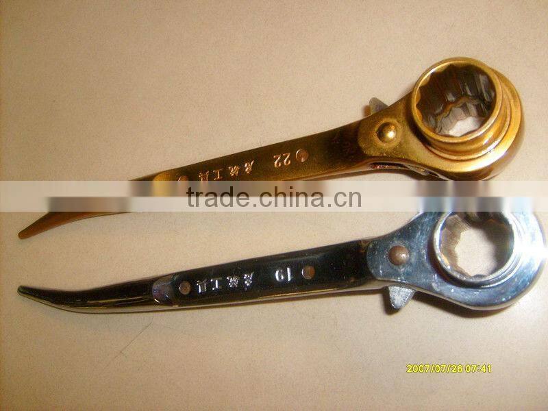 Open end Sharp end Ratchet Socket wrench