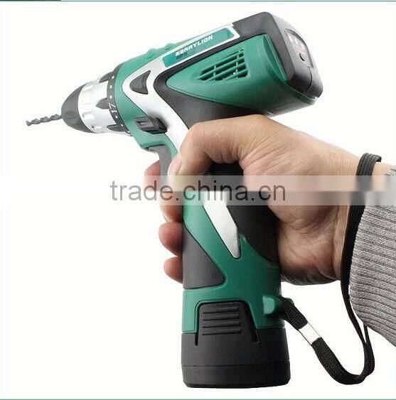 BERRYLION 3.6V lithium battery 1300mA electric drill double gears drill