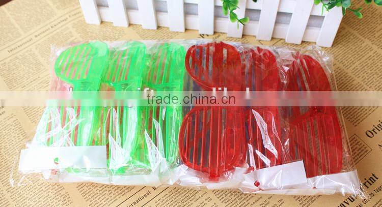 LED Party Glasses Light Up Slotted Shades Kids LED Light Glasses For Halloween