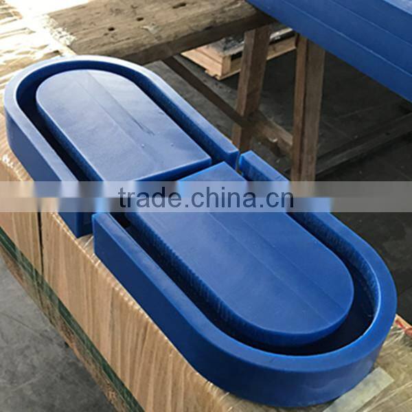 Shandong Wear resistant plastic uhmwpe industrial rails factory