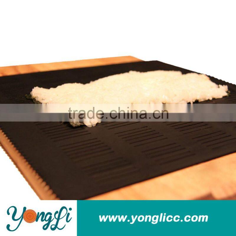 Hot Sales Non Stick Silicone Sushi Rolling Table Mat
